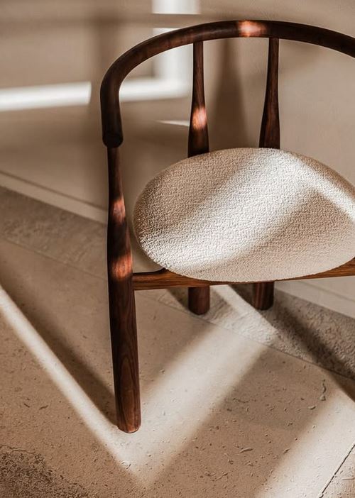 reclaimed wood chair